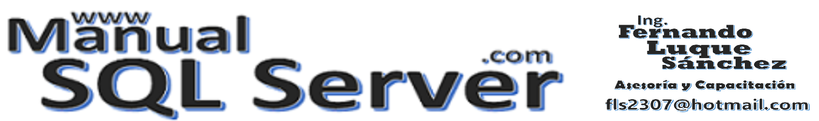 Manual SQL Server Manual SQL Server